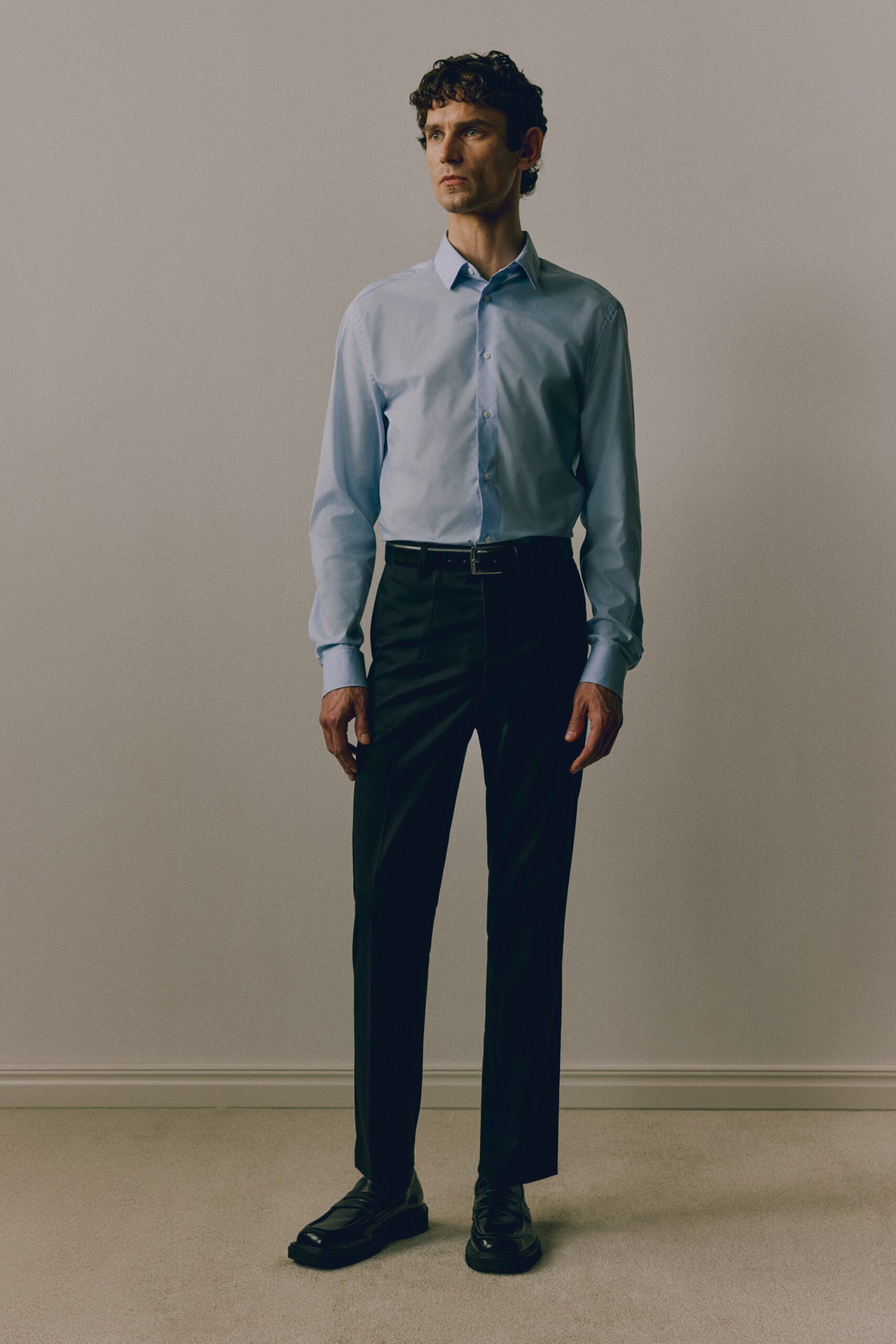 Slim Fit Easy Iron Shirt