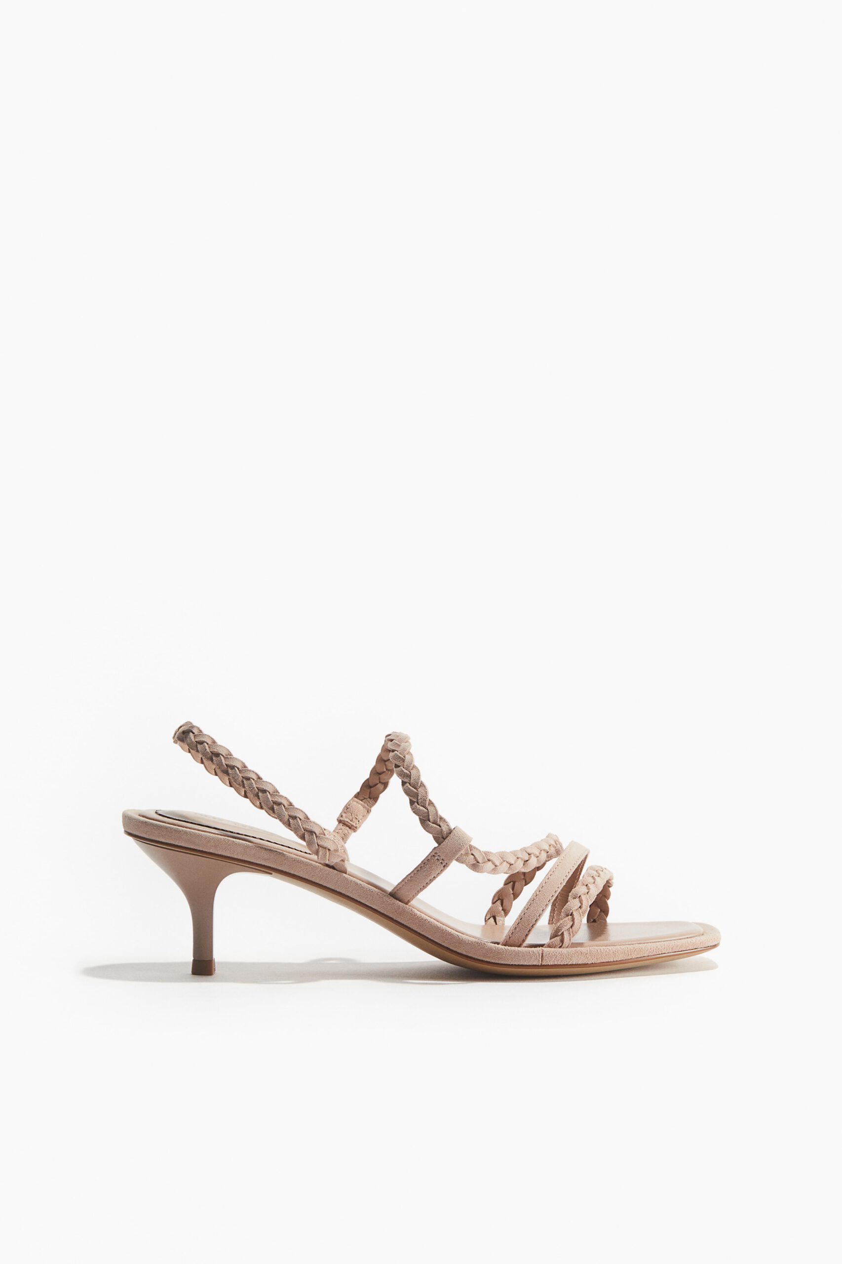 Heeled Suede Sandals