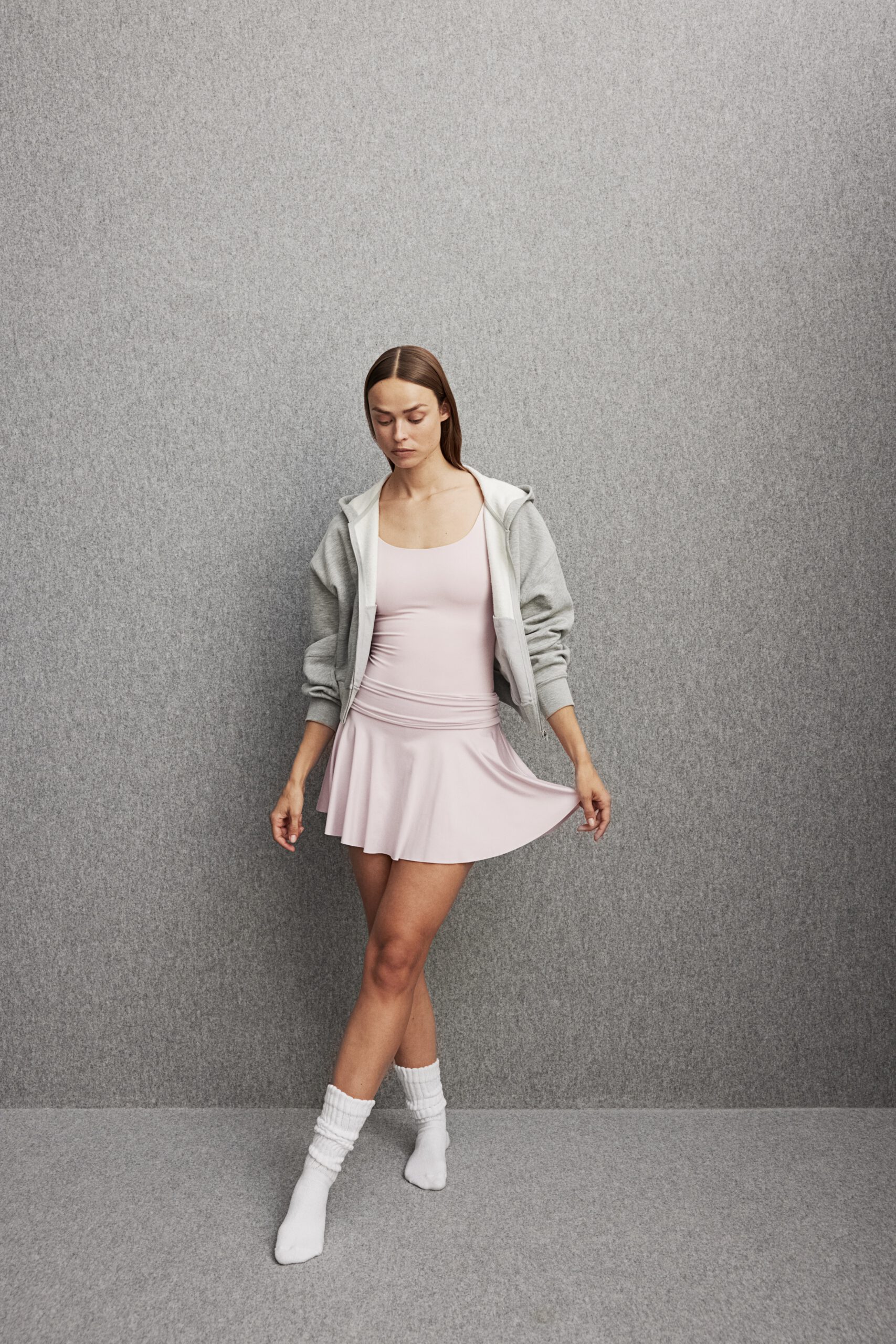Flared Tennis Skirt With DryMove™