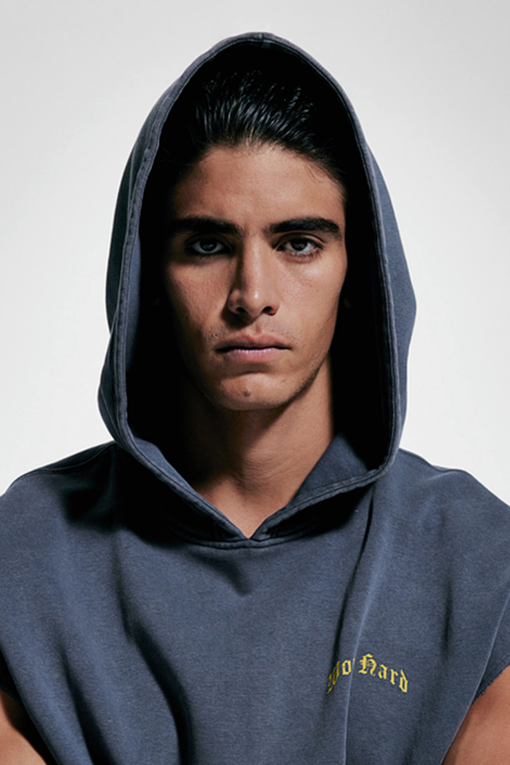 Loose Fit Sleeveless Activewear Hoodie