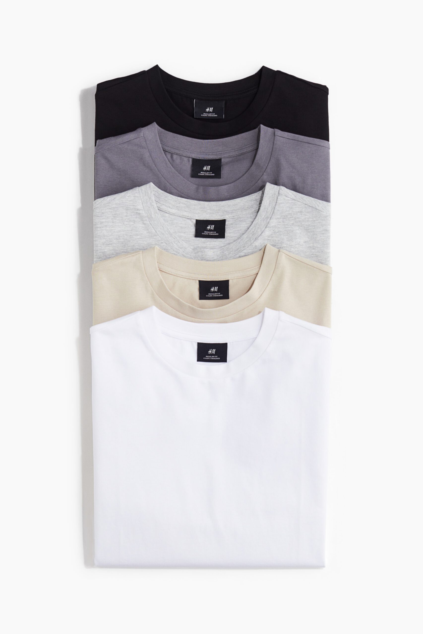 5-pack Regular Fit Tees