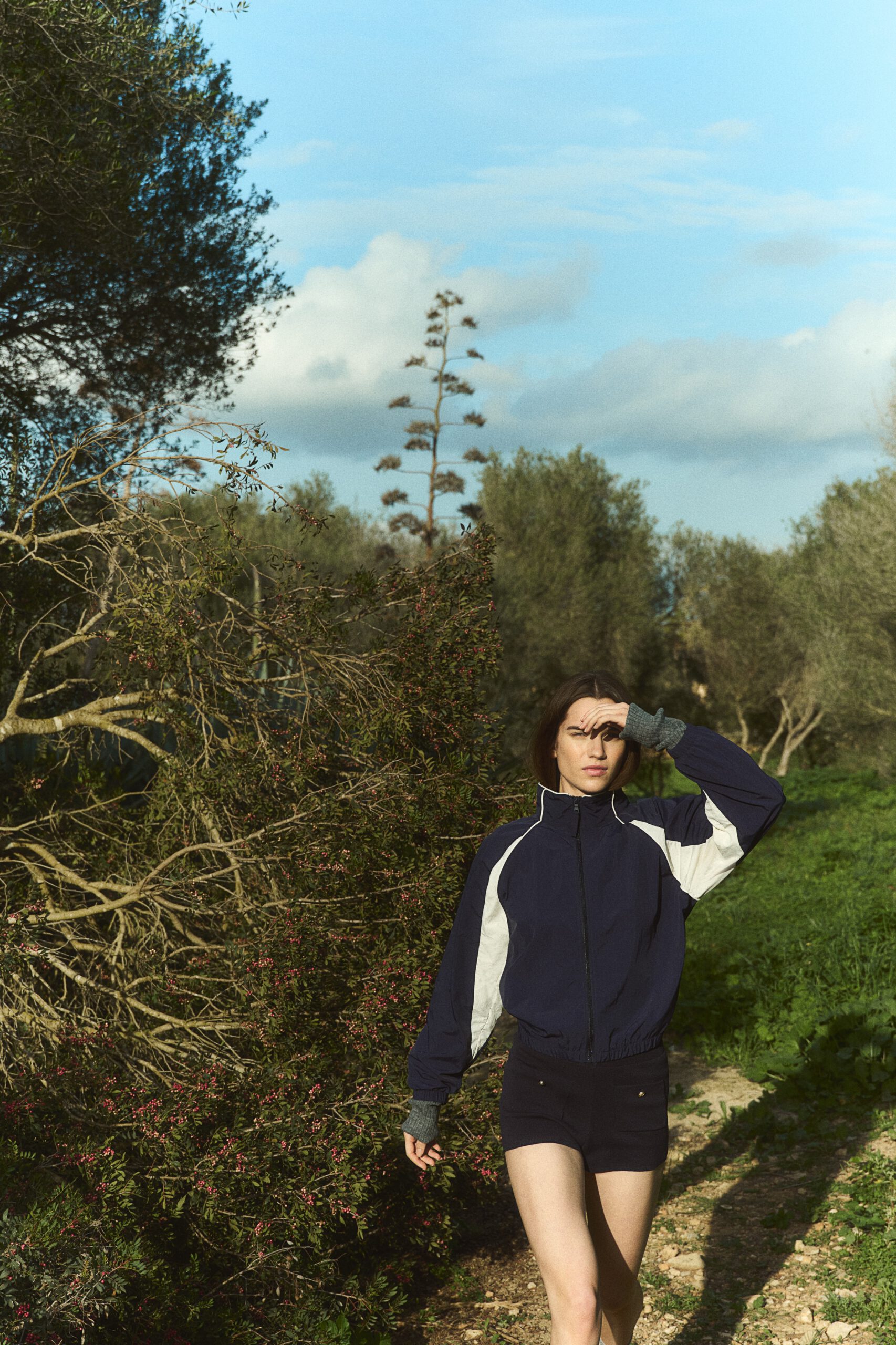 Fine Knit Mini Shorts